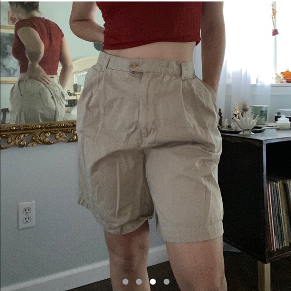 🫓thrifted work shorts🏈 - Picture 3 of 4